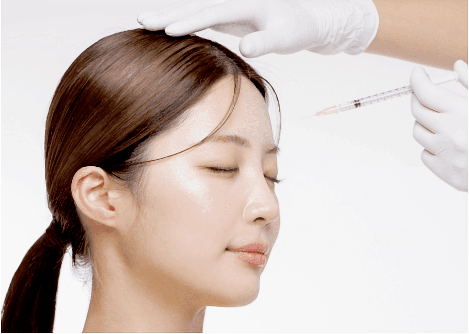 이마필러 시술 장면